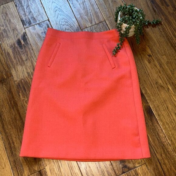 J.Crew Wool Lined pencil Skirt - Picture 1 of 11